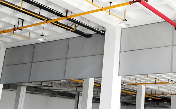 陇西防火布挡烟垂壁