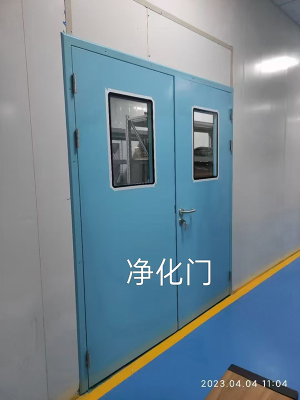 净化门在医疗器械生产车间的配套应用 净化门在医疗器械生产车间的配套应用