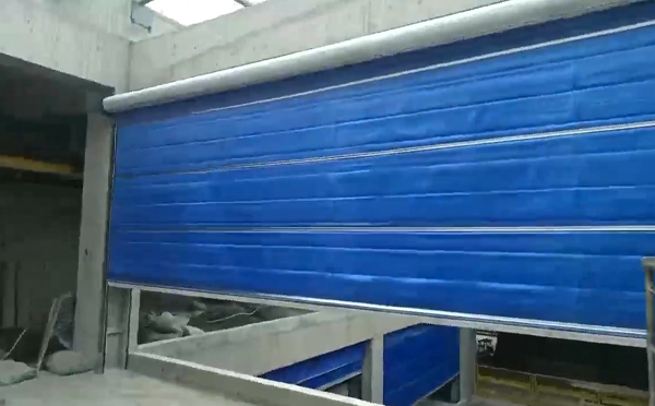 大型物流园区完成陇西防火门整体安装工程